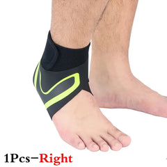 1Pcs Adjustable Compression Ankle Sleeve Elastic Ankle Brace Guard Foot Anti-Sprain Support Heel Protective Strap