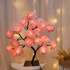 Desk Lamp Flower Tree with 24 Rose Heads - Sonex Shop | Quality Products