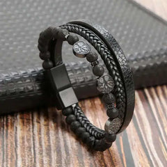 Classic Men's Leather Bracelet