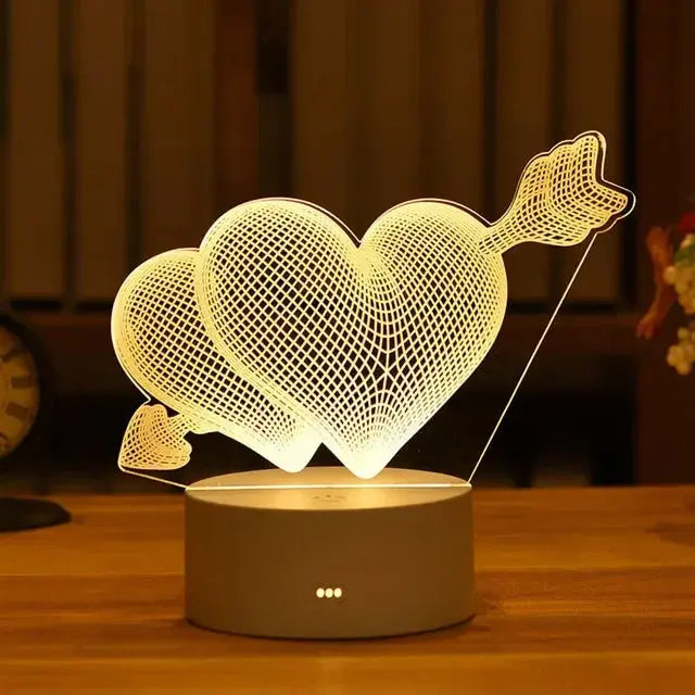 LED Night Light Note Board – USB-Powered Message Board with Pen, Decorative Lamp for Children & Girlfriend