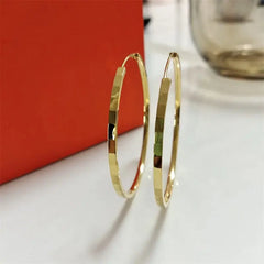 New Fashion 18K Gold Plated Hoop Earrings for Women - Sonex Shop | Quality Products