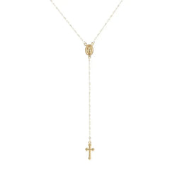 New Fashion Vintage Christian Cross Bohemia Religious Rosary Pendant Necklace for Women.