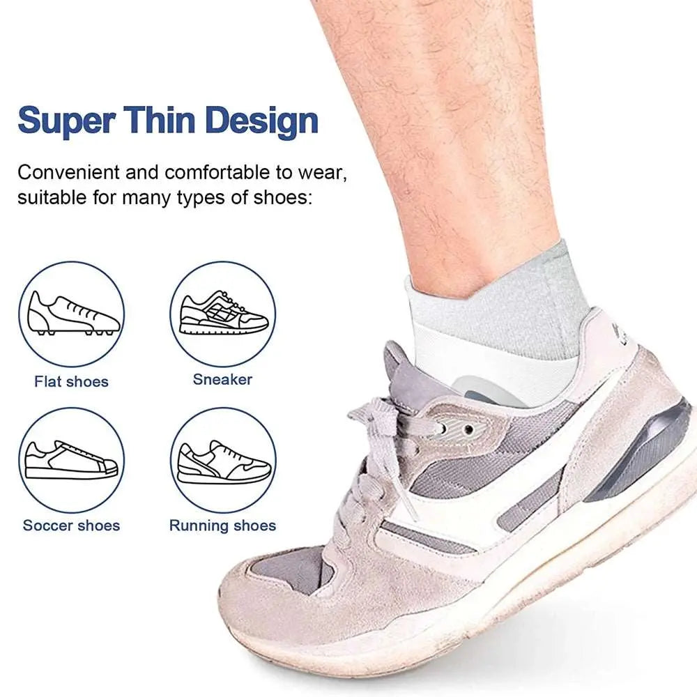 1Pcs Adjustable Compression Ankle Sleeve Elastic Ankle Brace Guard Foot Anti-Sprain Support Heel Protective Strap