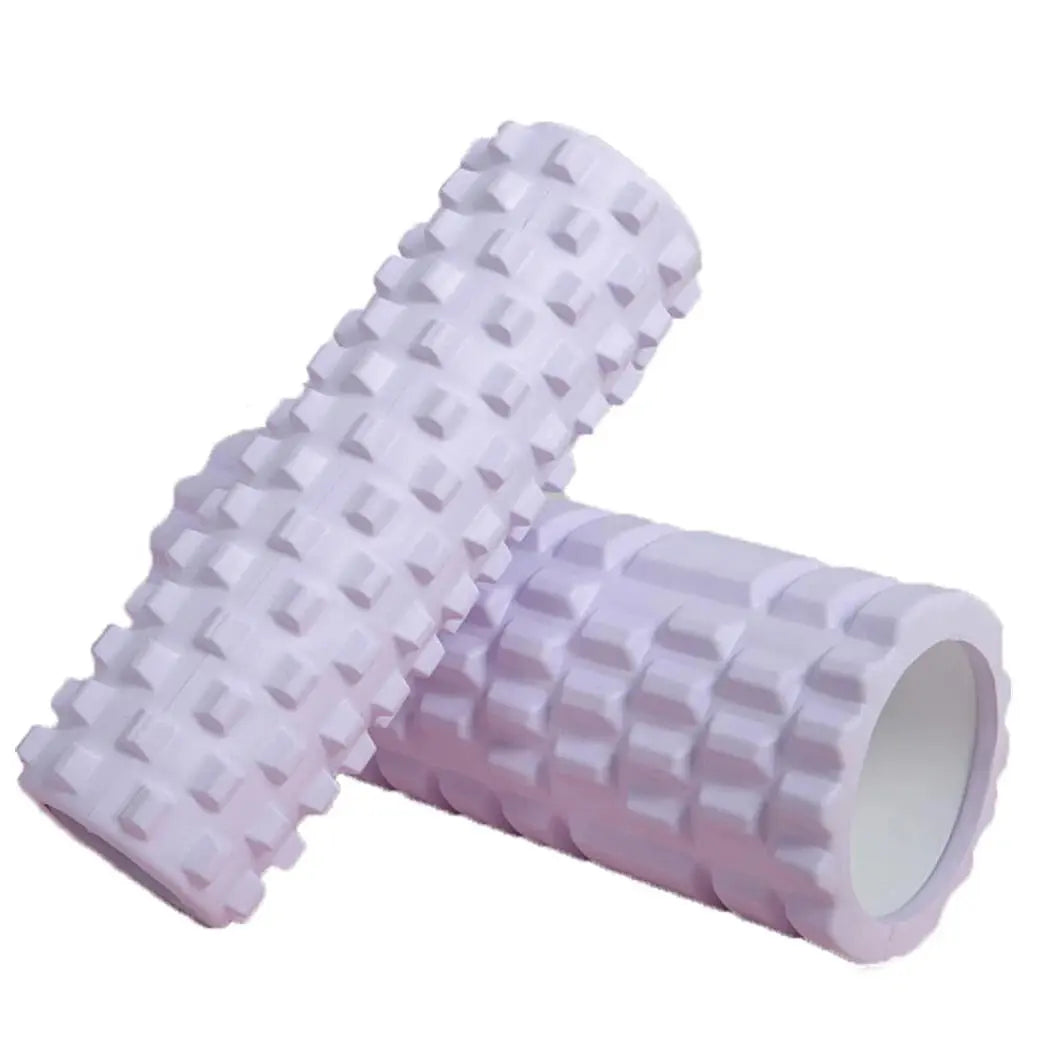 33cm Yoga Column Foam Roller, Muscle Massage Grid Back Training Set with Free Shipping