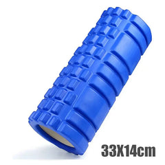 33cm Yoga Column Foam Roller, Muscle Massage Grid Back Training Set with Free Shipping