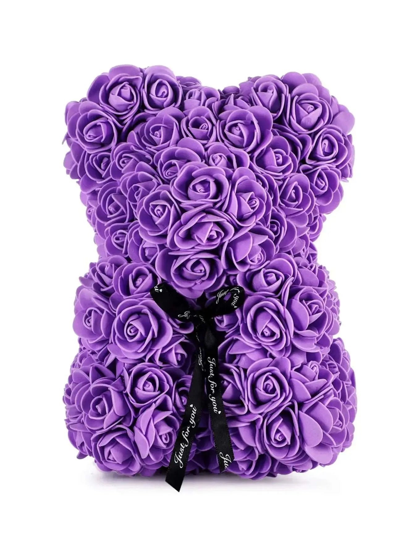 1pc Artificial Eternal Rose Teddy Bear – Perfect Gift for Mom, Mother's Day, Valentine's Day, and Anniversaries