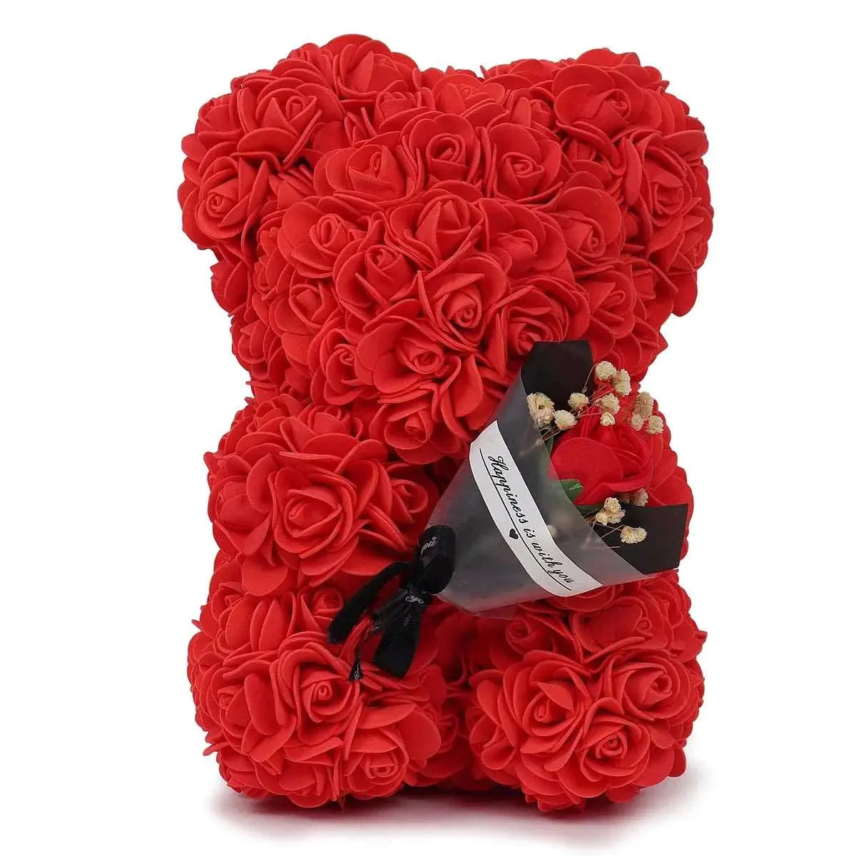 1pc Artificial Eternal Rose Teddy Bear – Perfect Gift for Mom, Mother's Day, Valentine's Day, and Anniversaries