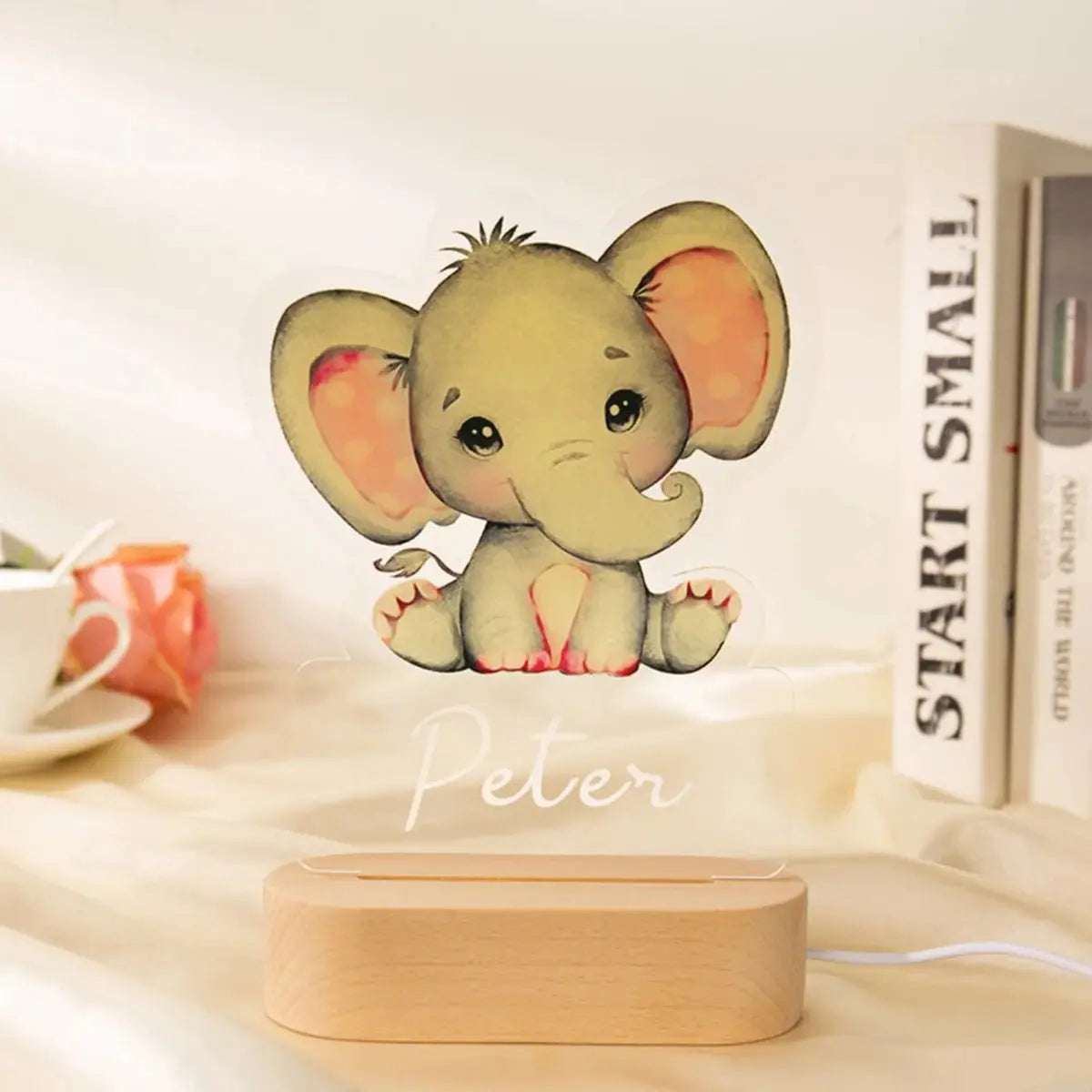 Personalized Children's Animal Night Light - Sonex Shop | Quality Products