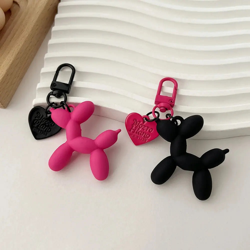 Cute Acrylic Cartoon Balloon Dog Keychains - Sonex Shop | Quality Products