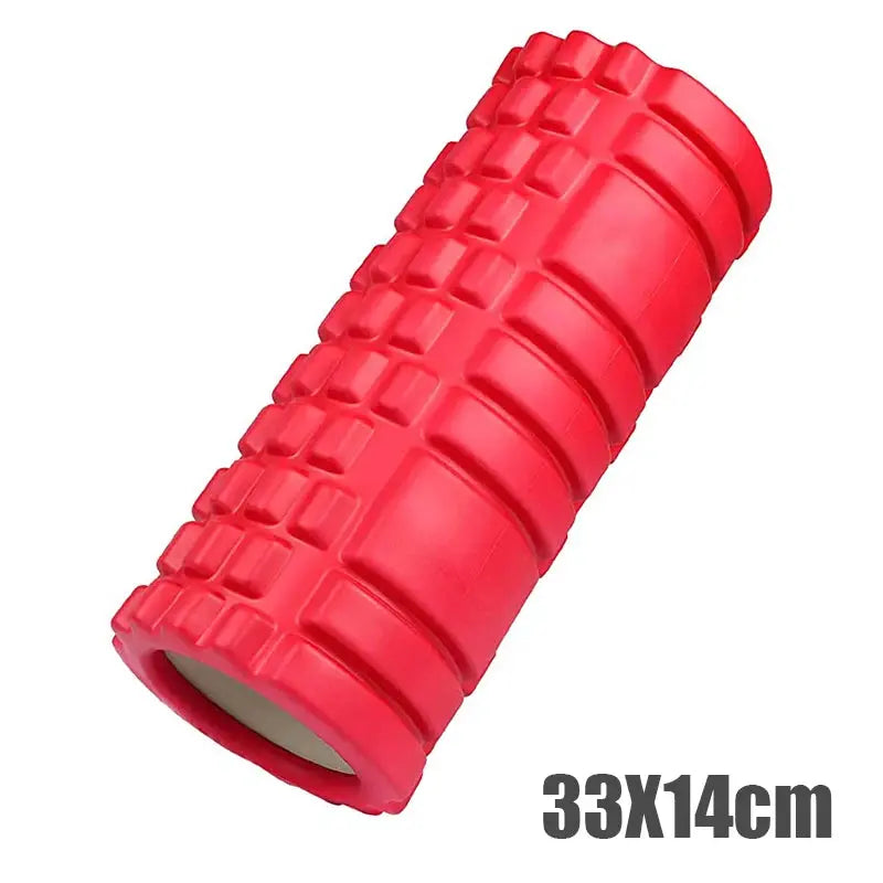 33cm Yoga Column Foam Roller, Muscle Massage Grid Back Training Set with Free Shipping