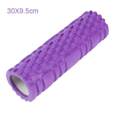 33cm Yoga Column Foam Roller, Muscle Massage Grid Back Training Set with Free Shipping