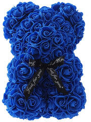 1pc Artificial Eternal Rose Teddy Bear – Perfect Gift for Mom, Mother's Day, Valentine's Day, and Anniversaries