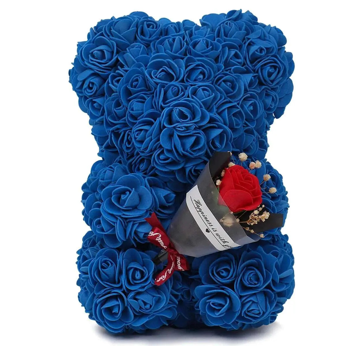 1pc Artificial Eternal Rose Teddy Bear – Perfect Gift for Mom, Mother's Day, Valentine's Day, and Anniversaries