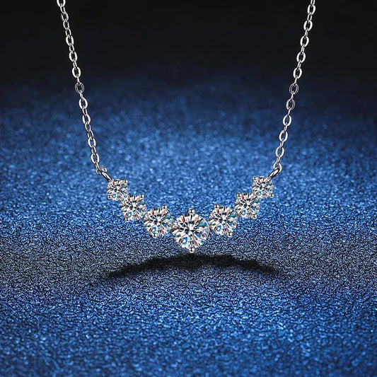 Moissanite Necklace for Women's Wedding Fine Jewelry - Sonex Shop | Quality Products