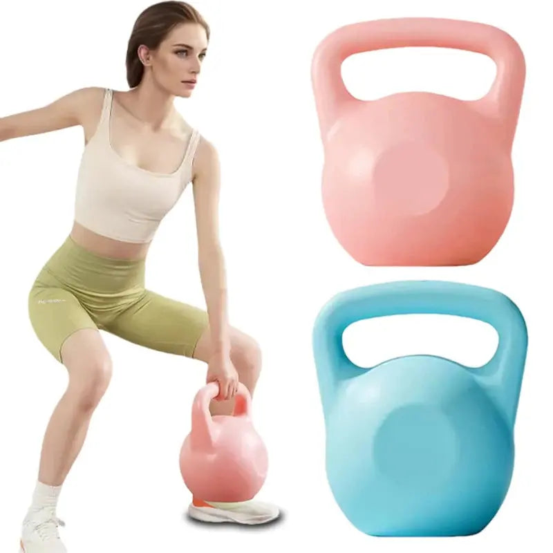 2-8KG Soft Water-filled Kettlebells for Home Fitness, Yoga, and Strength Training