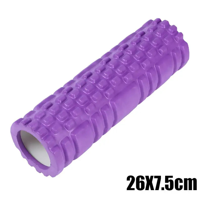 33cm Yoga Column Foam Roller, Muscle Massage Grid Back Training Set with Free Shipping