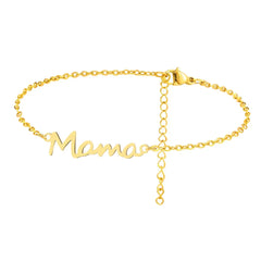 Stainless Steel 'Mama' Pendant Charm Bracelet - Sonex Shop | Quality Products