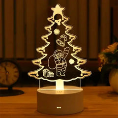 LED Night Light Note Board – USB-Powered Message Board with Pen, Decorative Lamp for Children & Girlfriend