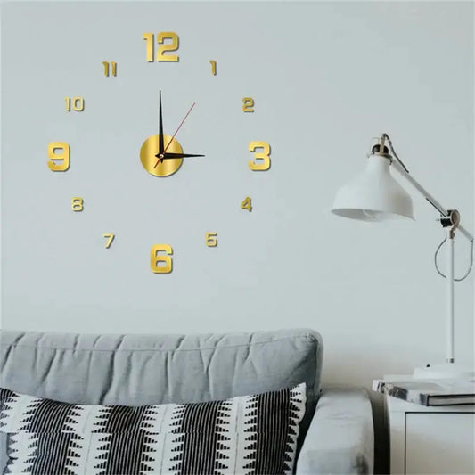 DIY 40cm/16'' Frameless 3D Wall Clock - Sonex Shop | Quality Products