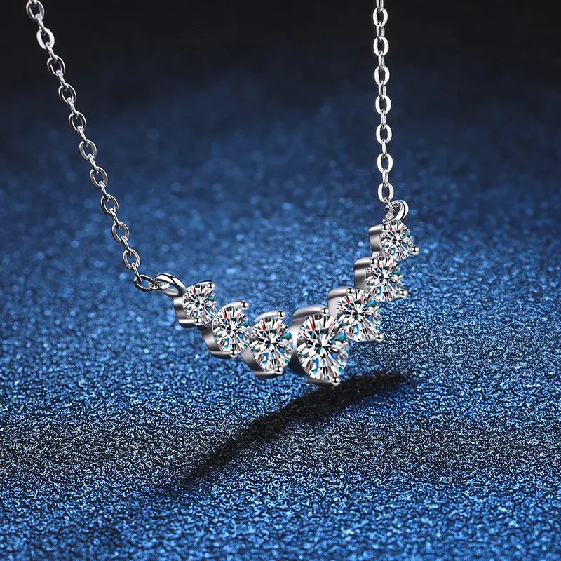 Moissanite Necklace for Women's Wedding Fine Jewelry - Sonex Shop | Quality Products