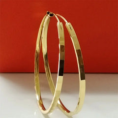 New Fashion 18K Gold Plated Hoop Earrings for Women - Sonex Shop | Quality Products