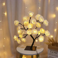 Desk Lamp Flower Tree with 24 Rose Heads - Sonex Shop | Quality Products