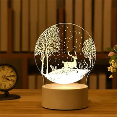 LED Night Light Note Board – USB-Powered Message Board with Pen, Decorative Lamp for Children & Girlfriend