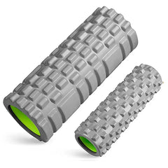 33cm Yoga Column Foam Roller, Muscle Massage Grid Back Training Set with Free Shipping