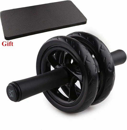 AB Roller Wheel - Keep Fit at Home with this No-Noise Abdominal Training Equipment for Gym Strength Workouts