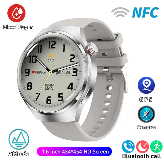 For HUAWEI GT4 Pro GPS NFC Smartwatch for Men with 360x360 AMOLED Screen, Heart Rate Monitor, Bluetooth Calling, and IP68 Waterproof Rating