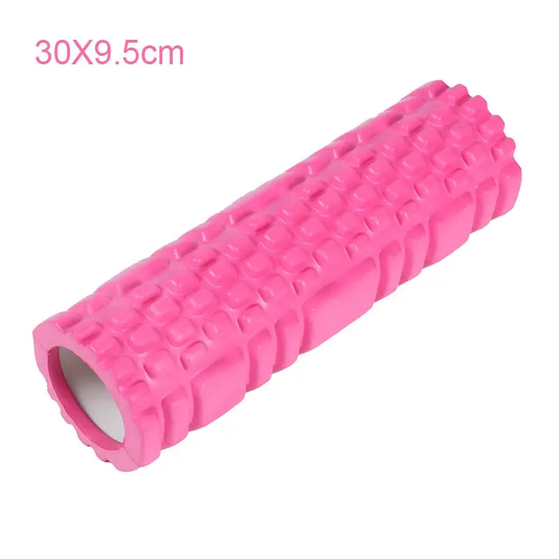 33cm Yoga Column Foam Roller, Muscle Massage Grid Back Training Set with Free Shipping