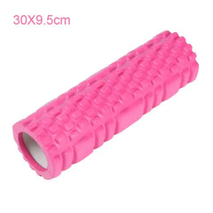 33cm Yoga Column Foam Roller, Muscle Massage Grid Back Training Set with Free Shipping