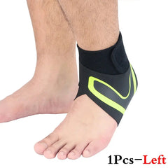 1Pcs Adjustable Compression Ankle Sleeve Elastic Ankle Brace Guard Foot Anti-Sprain Support Heel Protective Strap