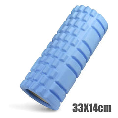 33cm Yoga Column Foam Roller, Muscle Massage Grid Back Training Set with Free Shipping