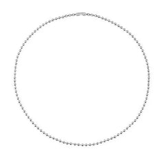 Fashion Chunky Chain Necklace - Simple Stainless Steel Toggle Clasp Jewelry for Women